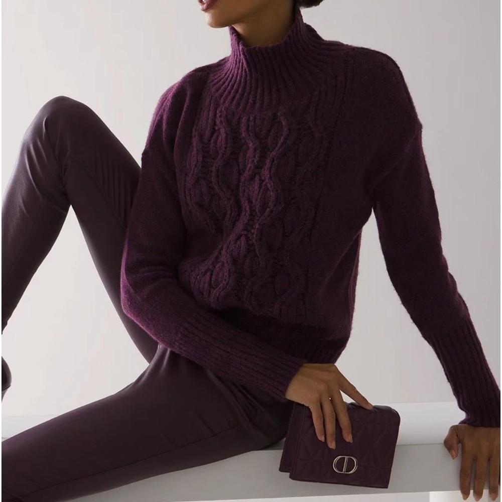 Classic sweater matching jean